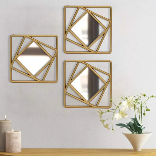 3 piece Wall Hanging Mirrors-I