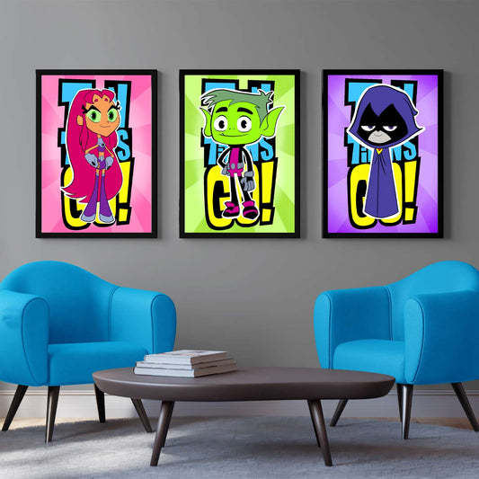 Teen Titans Go Posters