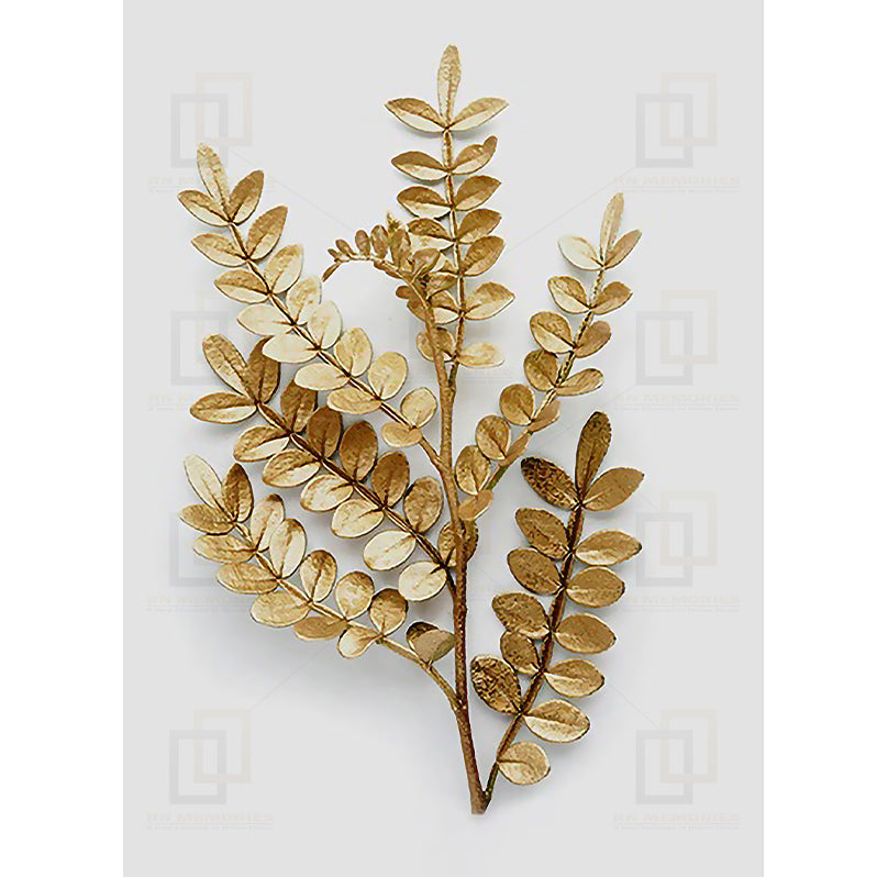 Modern Golden Leaf Framed Wall Arts