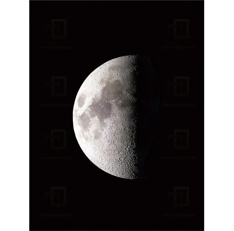 Abstract Moon Phase Change Framed Posters