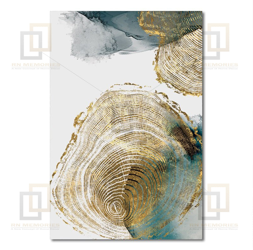 Gold texture Whirlpool Art