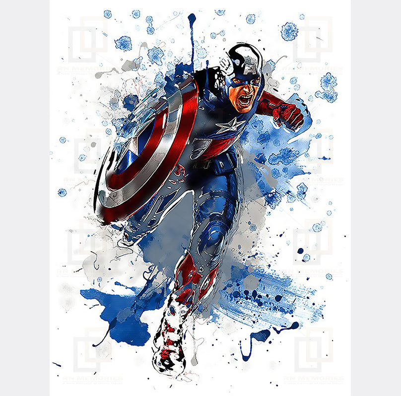 Marvel Avengers Captain America Framed Posters