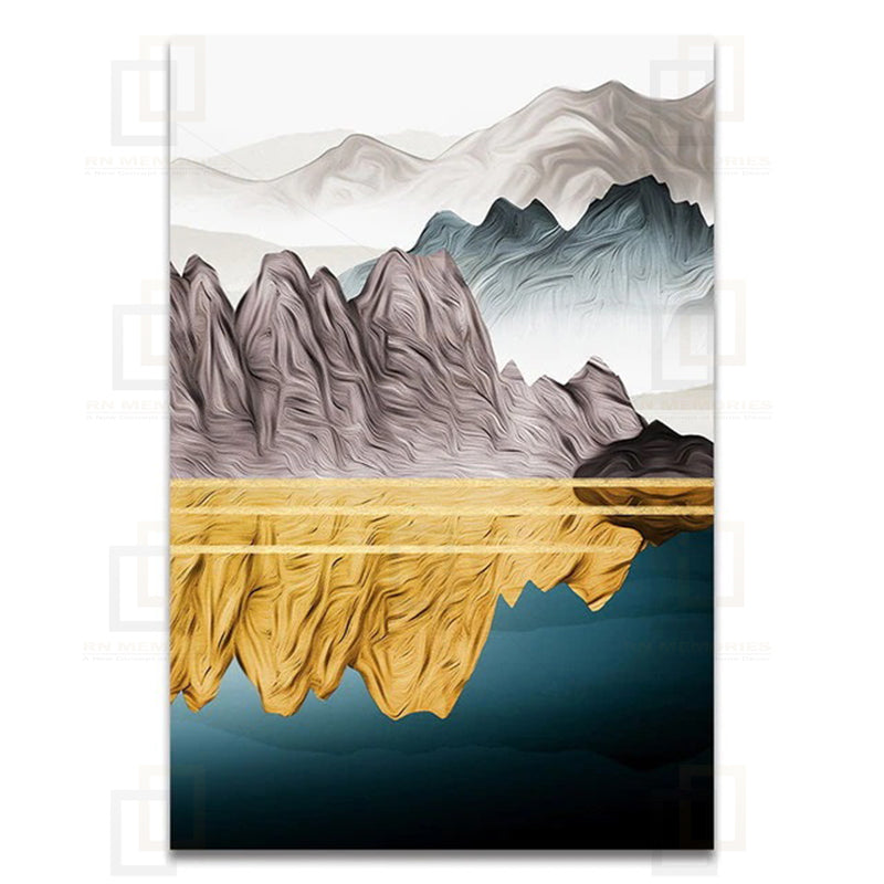 Chinese Landscape Painting Framed Prints-A