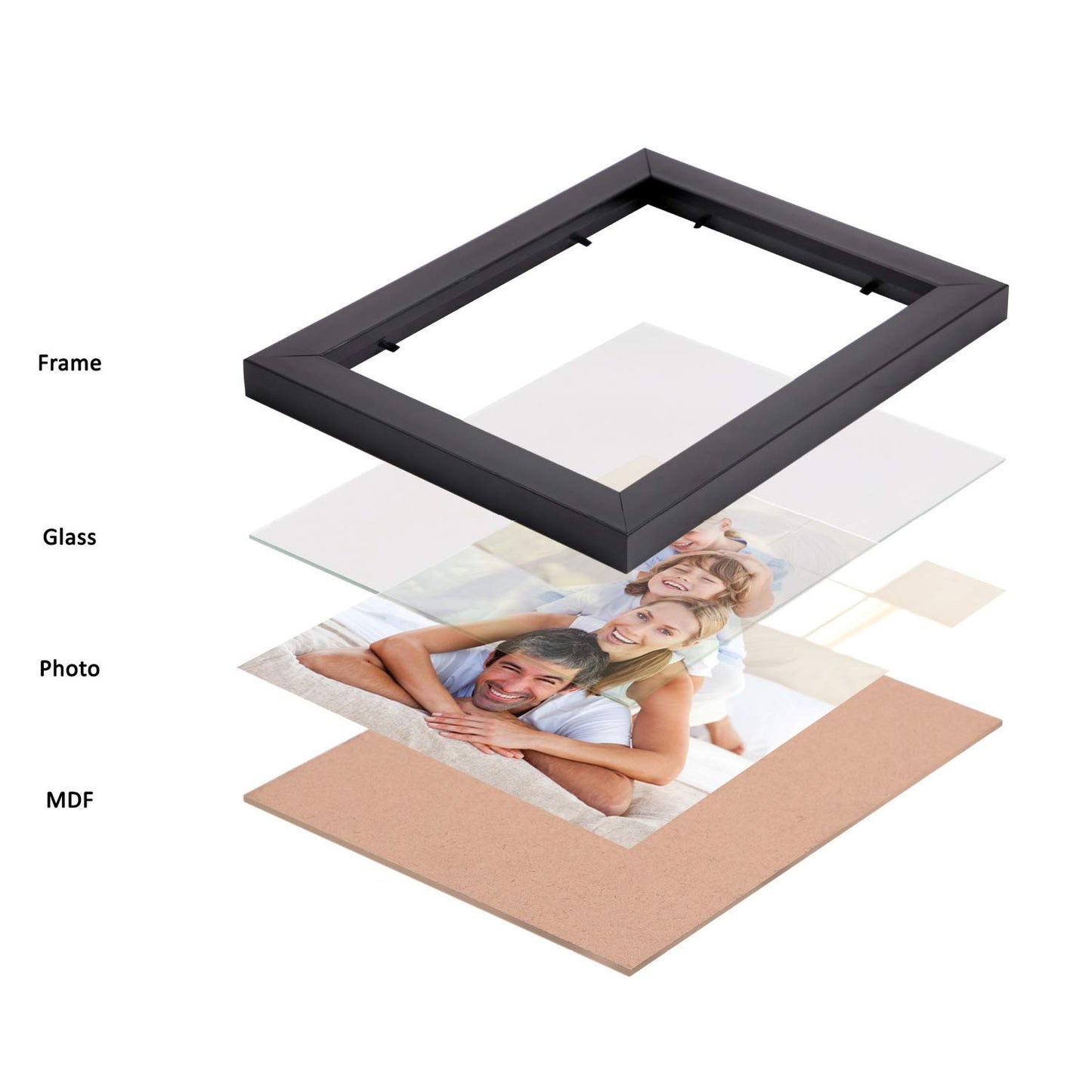 Customized Photo Frames-(Set of 12)