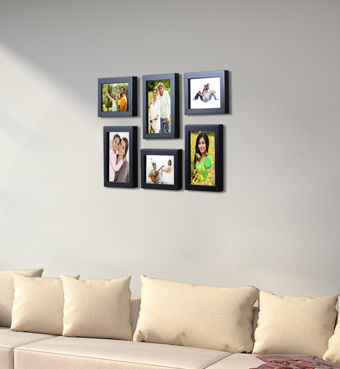 Customized Photo Frames-(Set of 6)