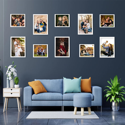 Customized Photo Frames-(Set of 10)