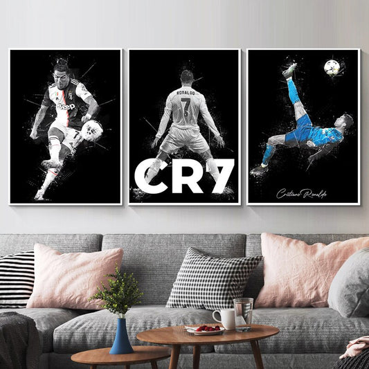 Cristiano Renaldo Wall Art Framed Prints