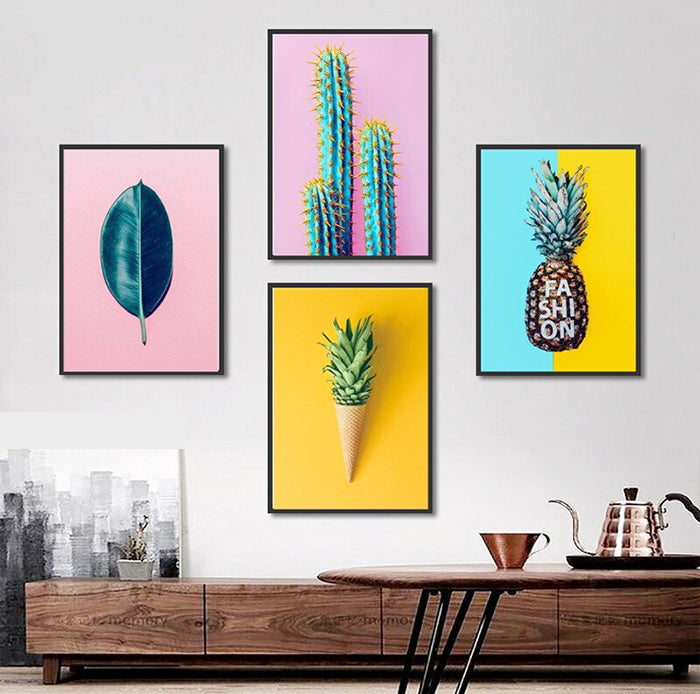 Nordic Fresh Plant Wall Art Framed Prints