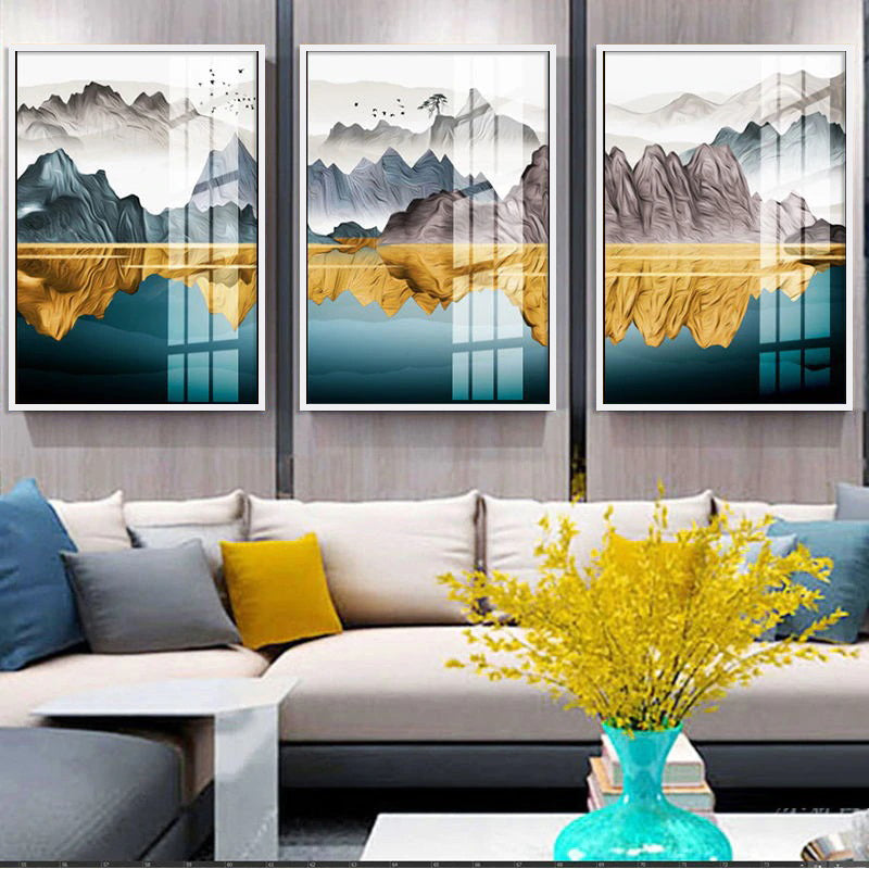 Chinese Landscape Painting Framed Prints-A