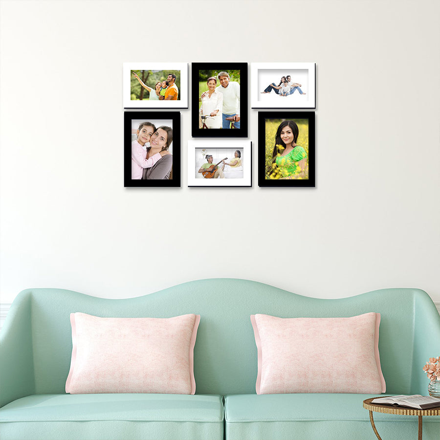 Customized Photo Frames-(Set of 6)